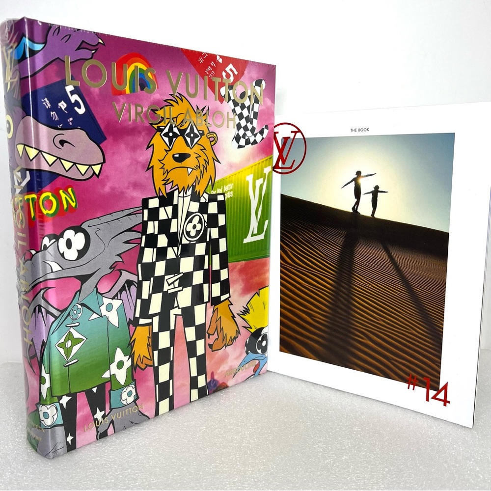 LOUIS VUITTON VIRGIL ABLOH BOOK CARTOON COVER